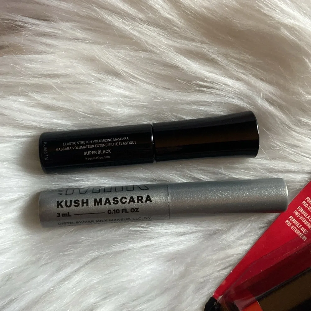 Mascara Makeup Bundle; Maybelline One Size Anastasia Tarte Milk Makeup & It Cos